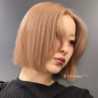 ショート カラー ♡chika /ハイトーン/渋谷♡のヘアスタイル