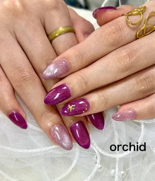 ネイル orchid ♡オーキッドのネイルデザイン