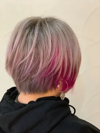 ショート カラー ✂︎中山竜哉✂︎ 川崎スタイリストのヘアスタイル