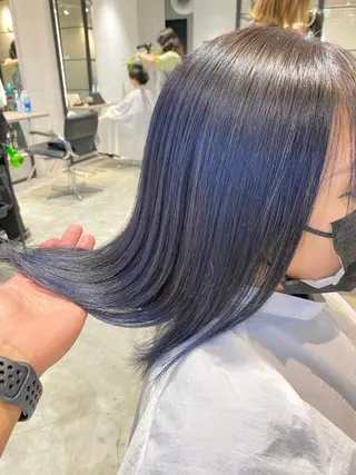 ミディアム 髪質改善/縮毛矯正 レイヤー/松川匠のヘアスタイル