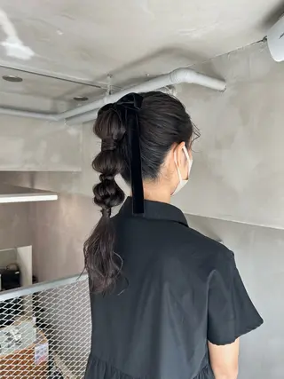 ロング ヘアアレンジ bob/ aoiのヘアスタイル