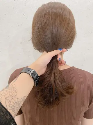 セミロング 垢抜けのプロ🪄 honoのヘアスタイル
