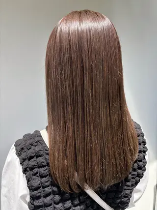 セミロング カラー ducha所属・DUCHA Tomida naoのヘアスタイル