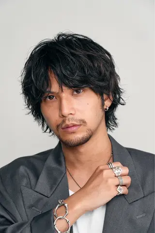 パーマ メンズ 似合わせヘア/ ハイライト/廣田歩のヘアスタイル