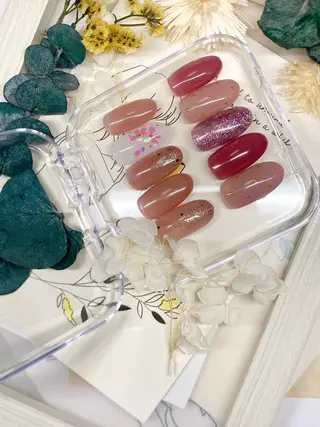 ネイル PLUM  BELL 横浜自宅ネイルのネイルデザイン