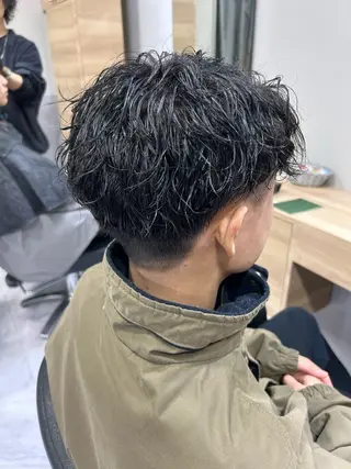 ショート パーマ メンズ りか/ 大宮のヘアスタイル