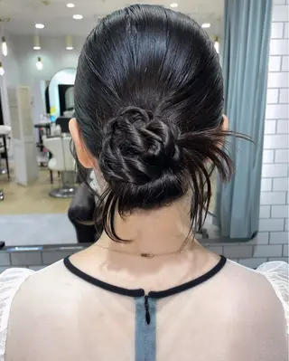 ミディアム 👑艶髪/カラー/ アレンジ/特化👑のヘアスタイル