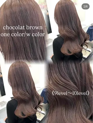 ロング カラー Parve  Mix 🫧梶川虹のヘアスタイル