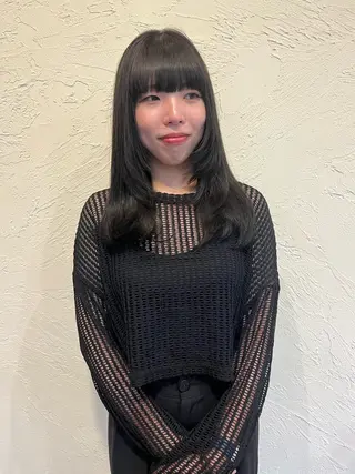 ロング カラー そね こまちのヘアスタイル