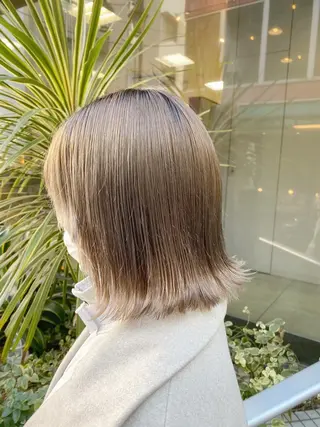 ショート カラー ブリーチ指名No.1 Daikiのヘアスタイル