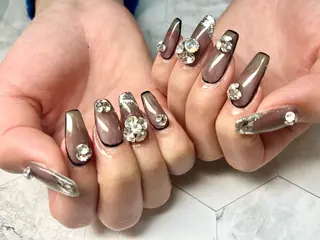 ネイル Queennail 北堀江megumiのネイルデザイン