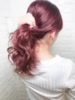 セミロング 縮毛矯正/髪質改善 主税巧一のヘアスタイル