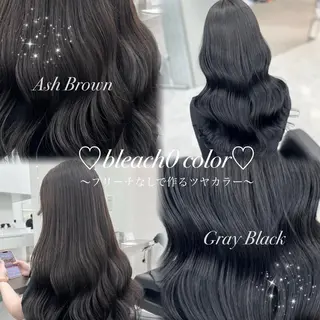 ロング 韓国風暗髪ヘア🤍 🫧MIREIのヘアスタイル