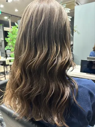 セミロング カラー 🌙GLITTER 菱沼孝将🌙のヘアスタイル