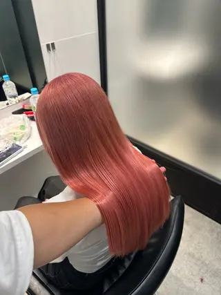 セミロング カラー 渋谷/透明感カラー /半個室/こうめいのヘアスタイル