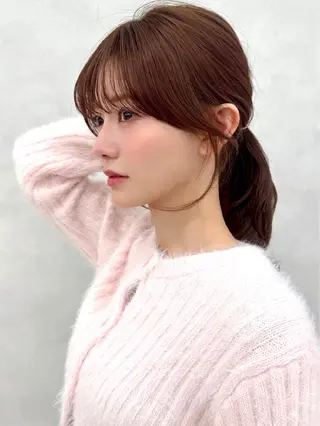 セミロング カラー レイヤー💖/艶髪✨ /中條のヘアスタイル