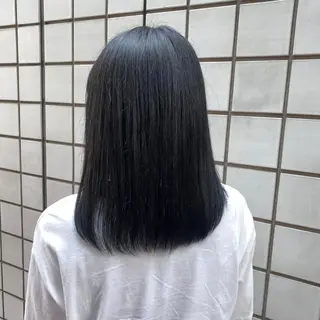 セミロング トレンドモテカラー 🩷色落ちまで可愛くのヘアスタイル