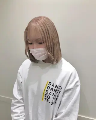 ミディアム カラー メンズ特化 パーマ/オザワのヘアスタイル