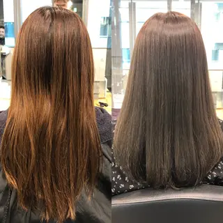 セミロング カラー 🔷似合わせのプロ KUMA🔷のヘアスタイル