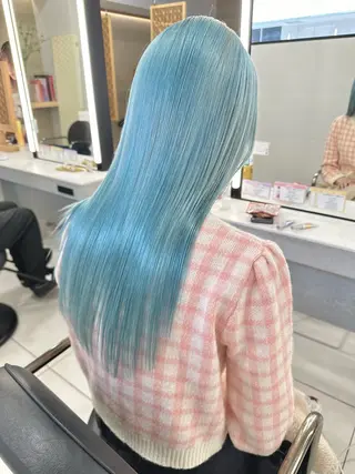 ロング 米澤 俊輔のヘアスタイル