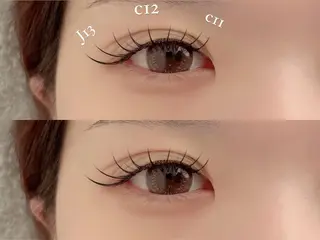 マツエク・マツパ saya/メンズ眉毛 /アンドヘルシーのマツエク・マツパデザイン