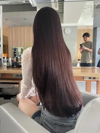 ロング MINX 髙田凜々子 ボブ/ハイトーンのヘアスタイル