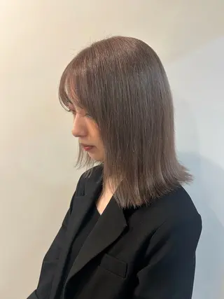 ミディアム 丸みショート/新宿 /みづき🐏のヘアスタイル