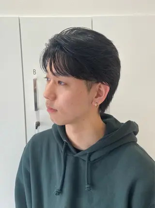 ショート メンズ 福田 文太のヘアスタイル
