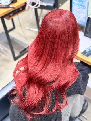 ロング カラー Hirose Ryoのヘアスタイル