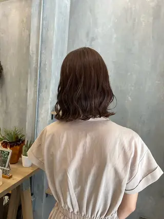 ショート Asobi所属・透明感♡くすみカラー 🍏Haruka🍏のヘアスタイル