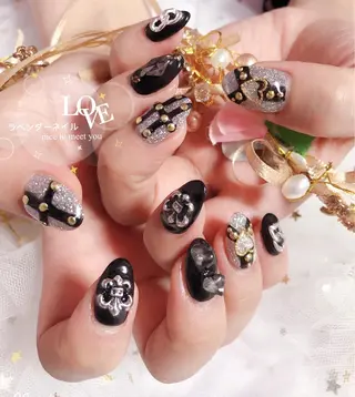 ネイル ラベンダー💖日暮里 ルル💖ネイルのネイルデザイン