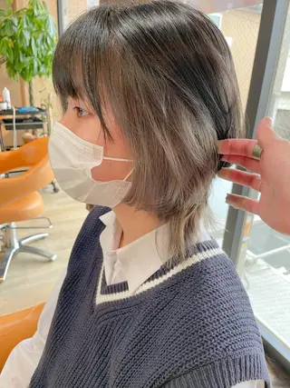 ショート カラー 髪質改善/ブリーチ 田代 龍我のヘアスタイル