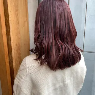 ロング 艶髪color💎髪 質改善ストレート大吉のヘアスタイル