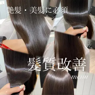 ロング パーマ 韓国風レイヤーカット 💎髪質改善"yuiのヘアスタイル