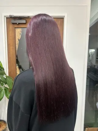 ロング IO【イオ】ブリーチ/ダブルカラー/髪質改善/ケアブリーチ/ハイトーン/長野市/長野駅所属・金澤 希空のヘアスタイル