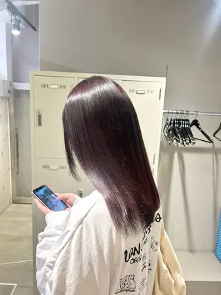 カラー 透明感ベージュ🤎 ナチュラルレイヤーのヘアスタイル