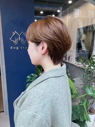 ショート dogstar小林諒 レイヤー/パーマのヘアスタイル