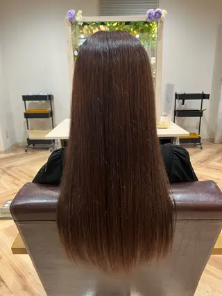 ロング 田村 桃々のヘアスタイル