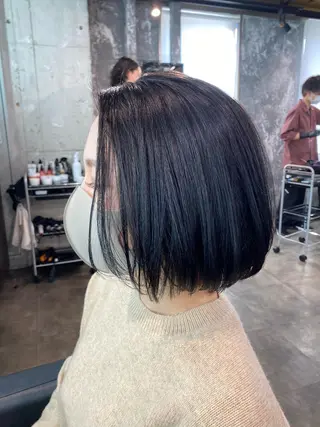 ショート カラー パーマ ヘアアレンジ メンズ キッズ ネイル マツエク・マツパ 韓国/トレンド レイヤー【101】のヘアスタイル