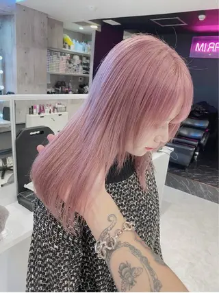 ロング カラー 🎀ぷる艶ガーリー♡ サアヤ🐇♡のヘアスタイル