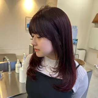 ロング カラー 東京 千駄ヶ谷🫧 hiyori🫧のヘアスタイル