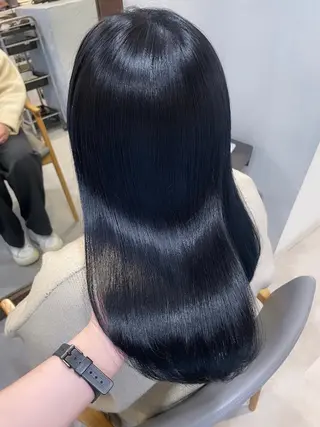 ロング カラー 若月 あやかのヘアスタイル