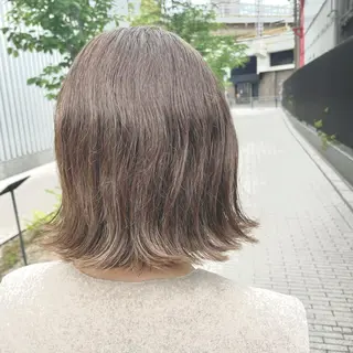 ショート カラー 色白に見える暗髪 梅田・増田のヘアスタイル