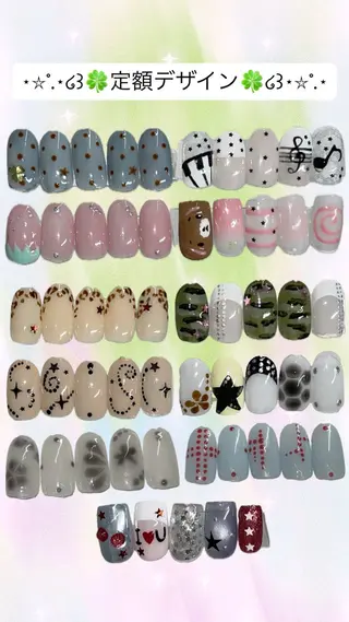 ネイル GO TODAY 吉祥寺Glint所属・うの 韓国ﾈｲﾙ໒꒱⋆⭒˚のネイルデザイン