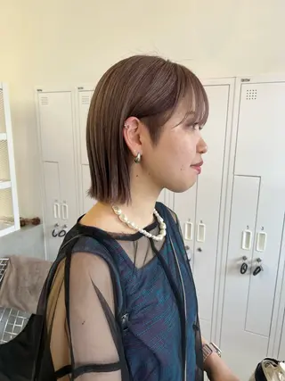 ショート 近藤 千裕のヘアスタイル