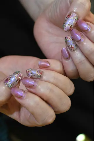 ネイル nuu 栄  /  シェアサロン所属・nuu栄 ユキ / 大人ニュアンスのネイルデザイン