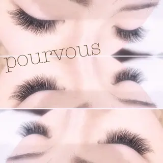 マツエク・マツパ pour voursのマツエク・マツパデザイン