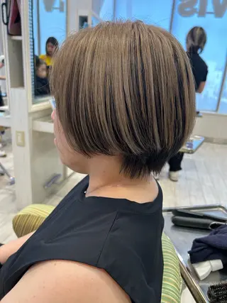 ショート カラー 中川 拓弥のヘアスタイル