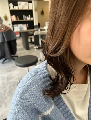 ミディアム 透明感/レイヤー💎 髪質改善/希美のヘアスタイル