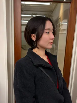 ショート レイヤー/顔周り/ 透明感/ののか💞のヘアスタイル